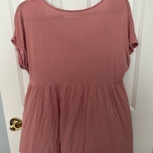 Pink tshirt for fall!